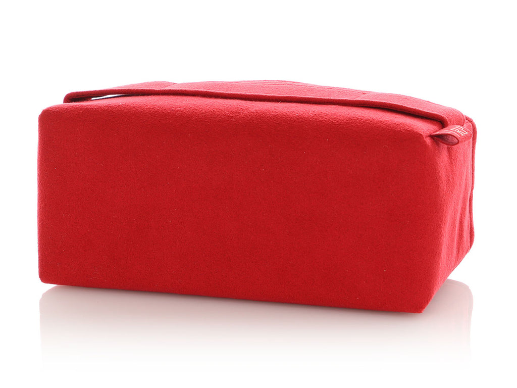 7 Rue Paradis Rouge Vif Fabric Kelly 25 Bag Insert