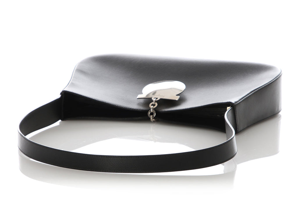 Ferragamo Vintage Black Shoulder Bag