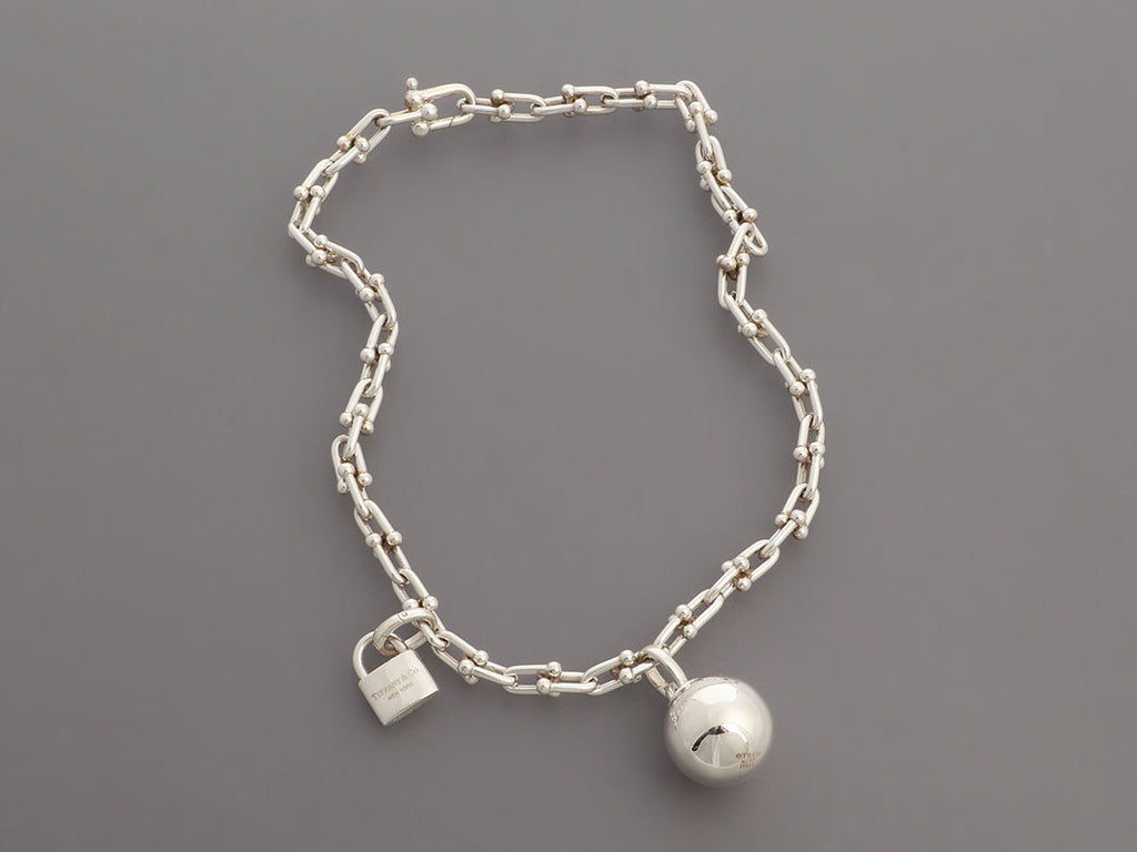 Tiffany & Co. Small Sterling Silver HardWear Wrap Bracelet