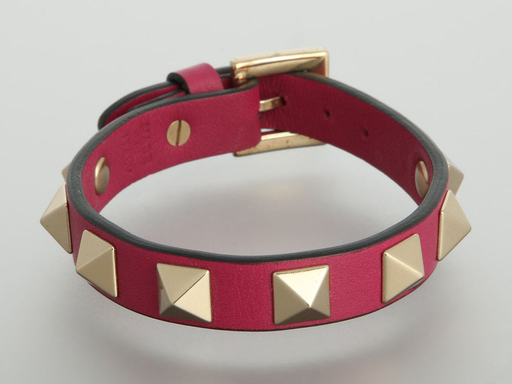 Valentino Purple Single Rockstud Bracelet