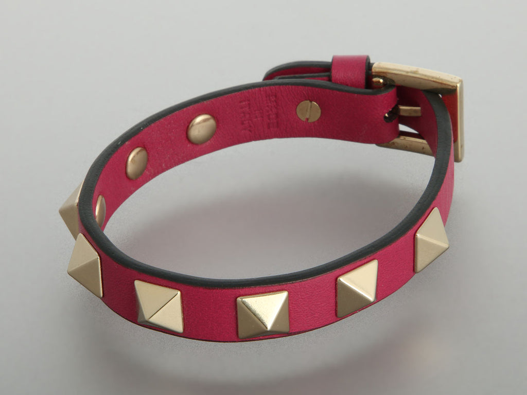 Valentino Purple Single Rockstud Bracelet