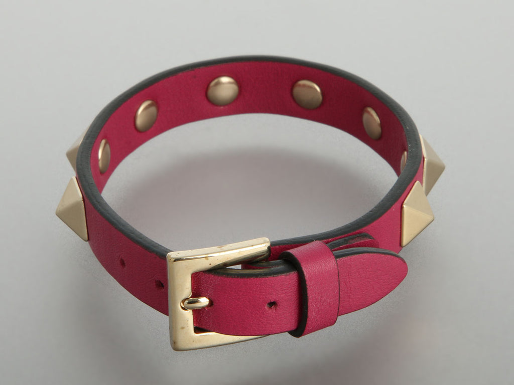 Valentino Purple Single Rockstud Bracelet