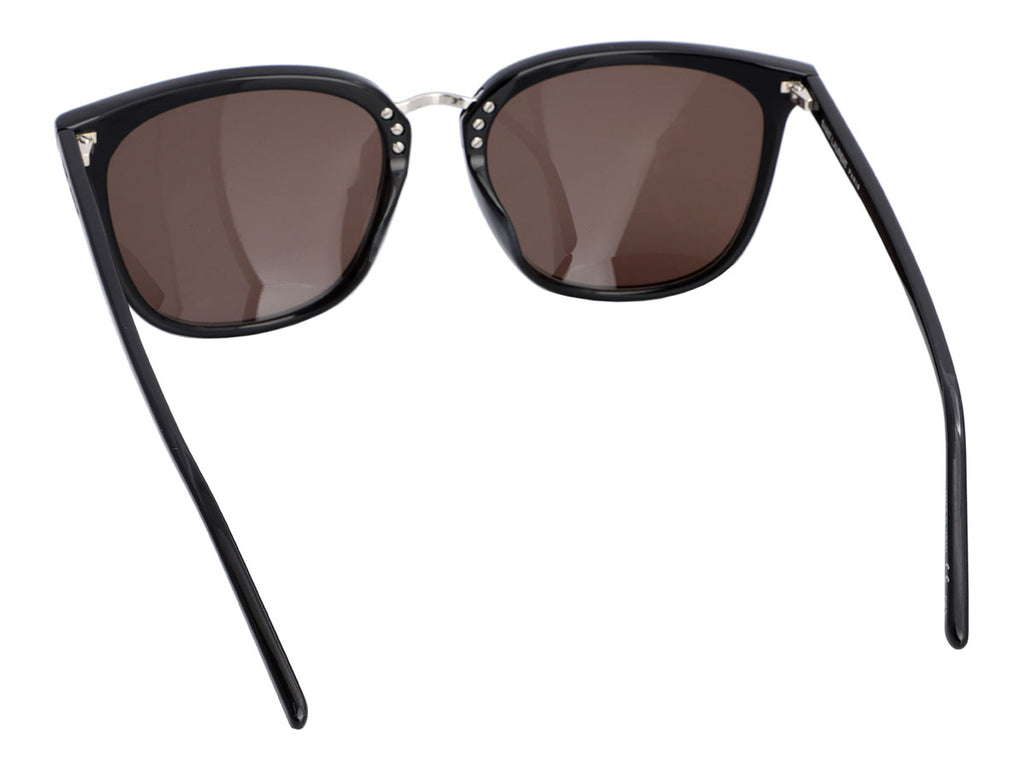 Saint Laurent Black Blue Lens Sunglasses