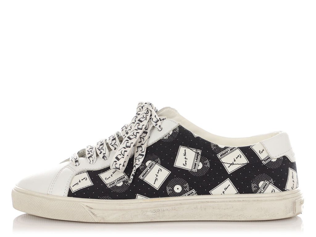 Saint Laurent Record Hop Tennis Shoes