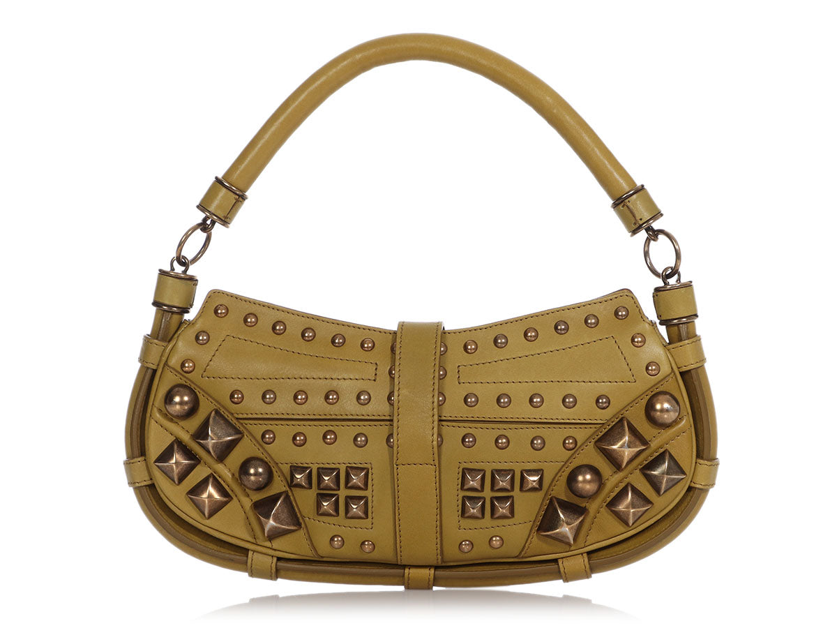 burberry prorsum leather backpack Burberry Pistachio Prorsum Cadet Studded Bag