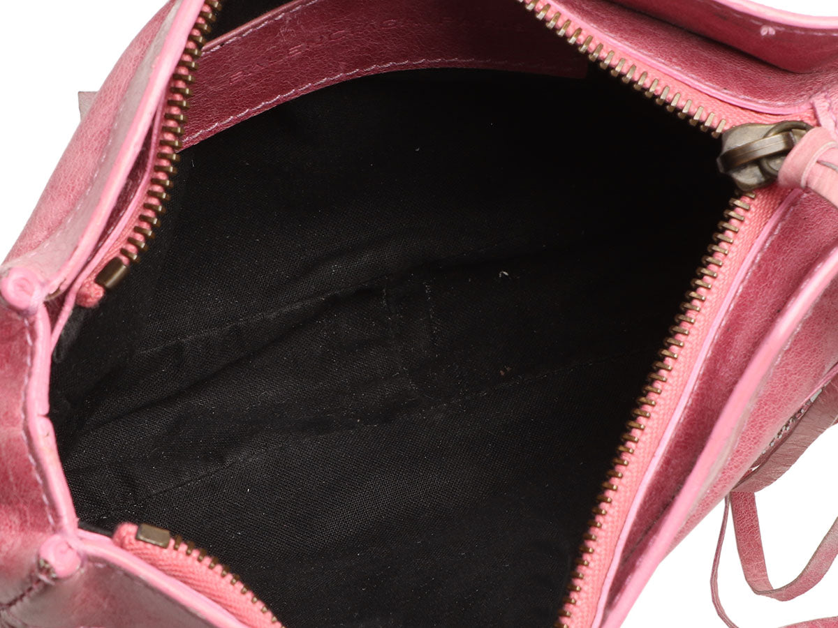 Balenciaga Black Trousse Maquillage Small Clutch Bag - Yoogi's Closet