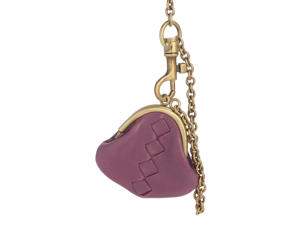Small Emily clutch bag in purple leather | The Kooples - US