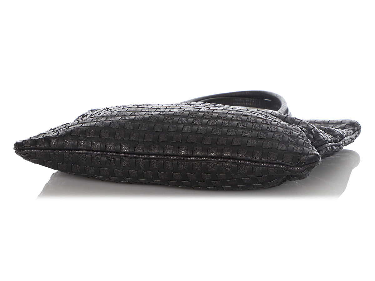 Bottega Veneta Basket Weave Clutch