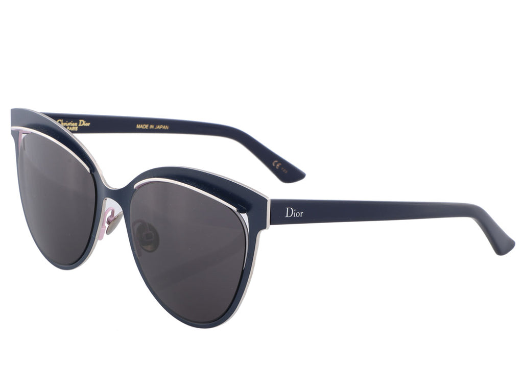 Dior Navy and Pink Le Cateye Sunglasses
