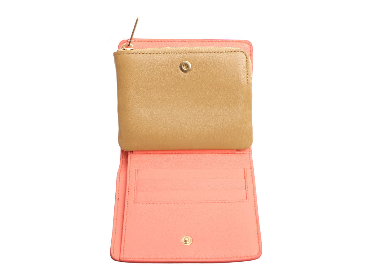 Céline Bi-Color Compact Wallet - Ann's Fabulous Closeouts
