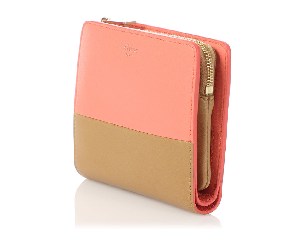 Céline Bi-Color Compact Wallet