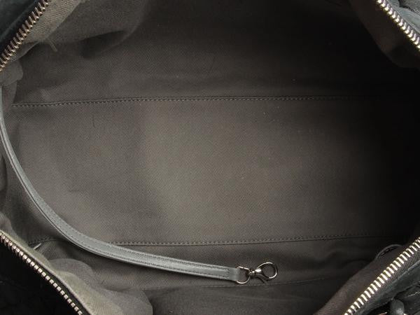 Chanel Iridescent Black Boston Bag