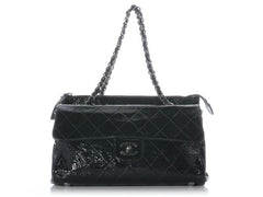 Chanel 2005 Ritz Patent Jumbo Leather Bag · INTO