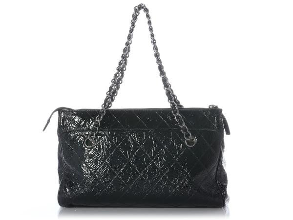 ❤️ Loved Chanel Black Patent Shoulder Bag - Tag Included From