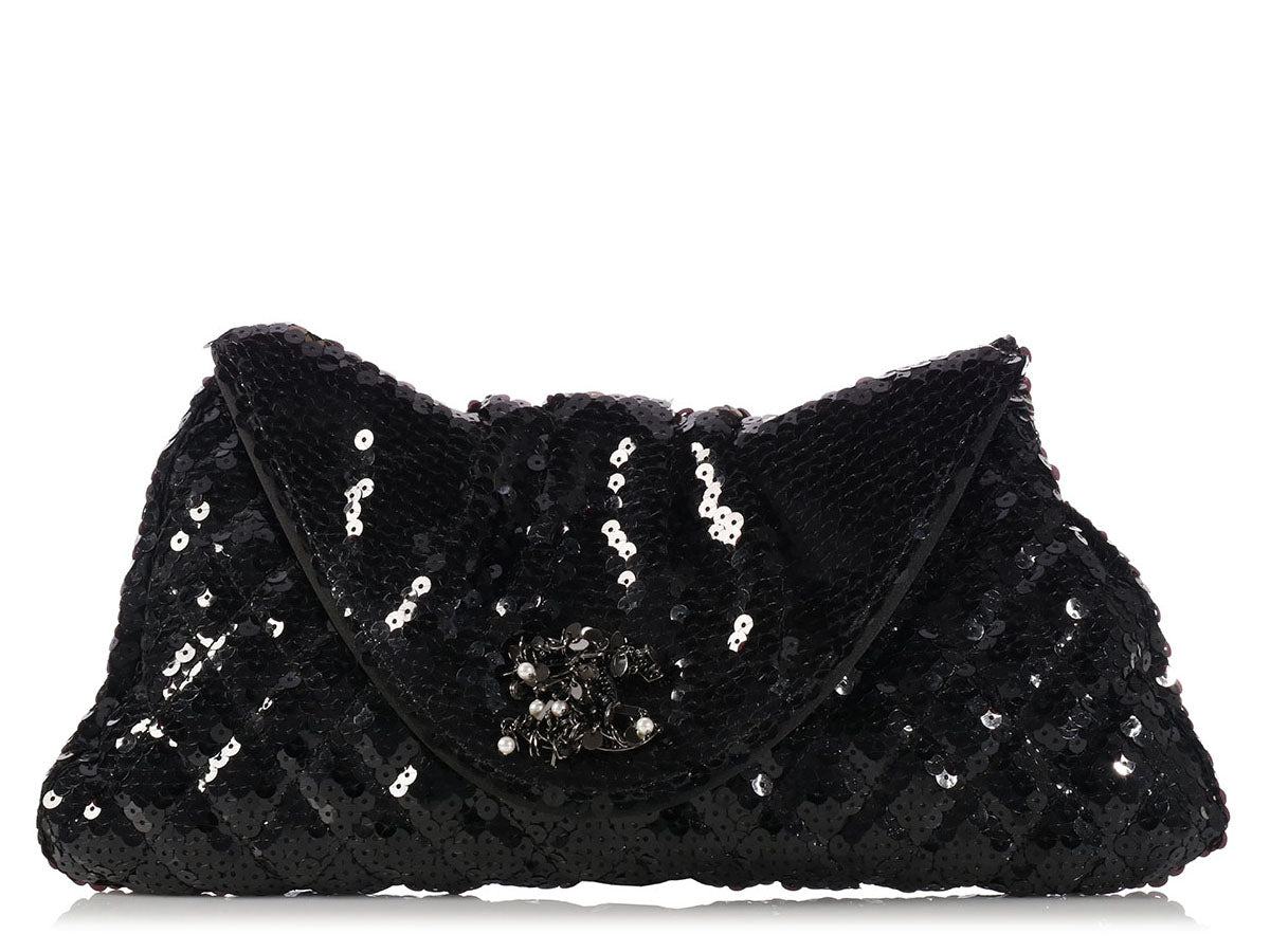 Louis Vuitton Black Epi Trunk Clutch - Ann's Fabulous Closeouts