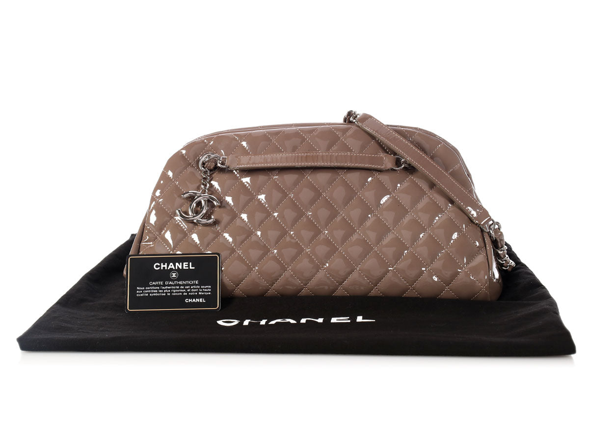 Chanel Mademoiselle Leather Bowling Bag in 2023