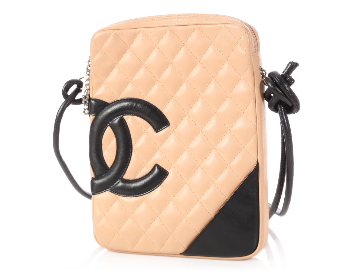 CHANEL Lambskin Quilted 4 Key Holder Black 1070103