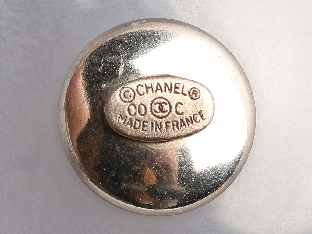 Chanel Clear Vinyl Snap Bracelet