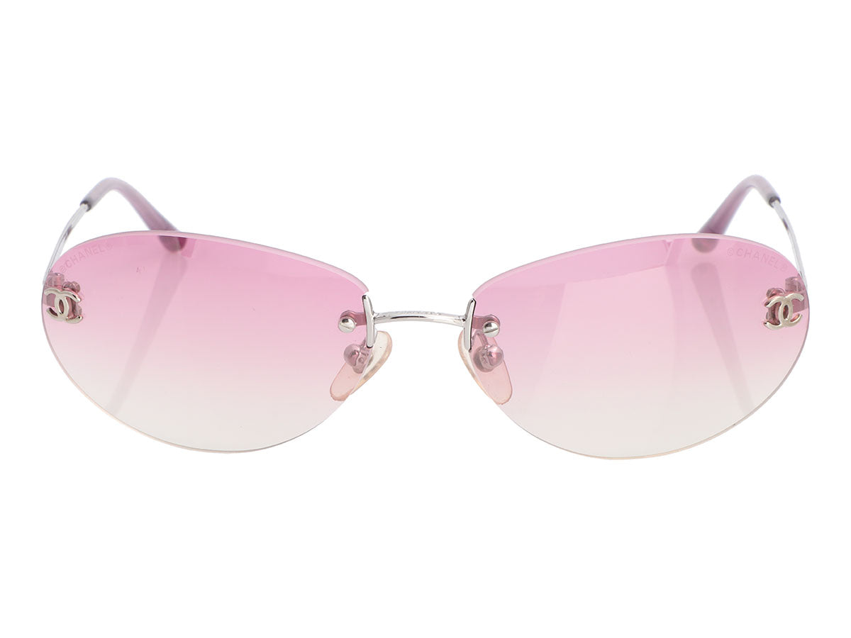 Chanel Chanel Rimless Sunglasses