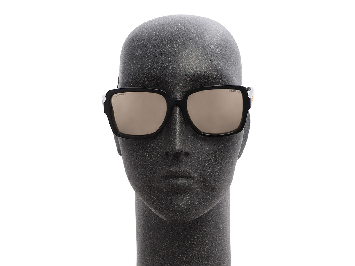 square & rectangle chanel sunglasses