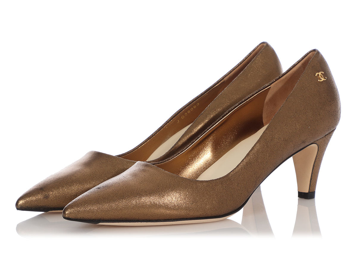 Next Women Forever Comfort Gold Shimmer Stiletto Court Shoe Size UK 5 EU 38  | eBay