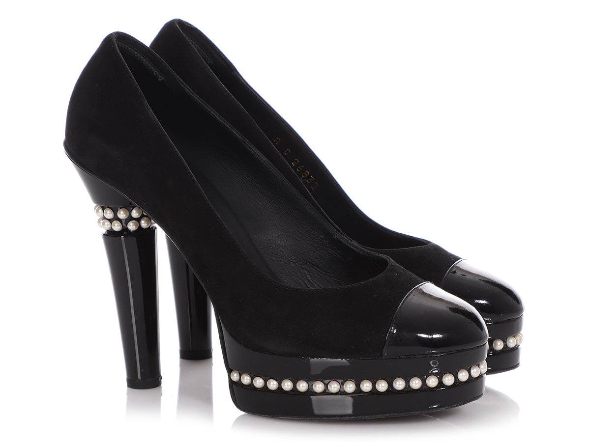 Chanel #Pearl pumps  Жемчужная обувь, Свадебные туфли, Полусапожк