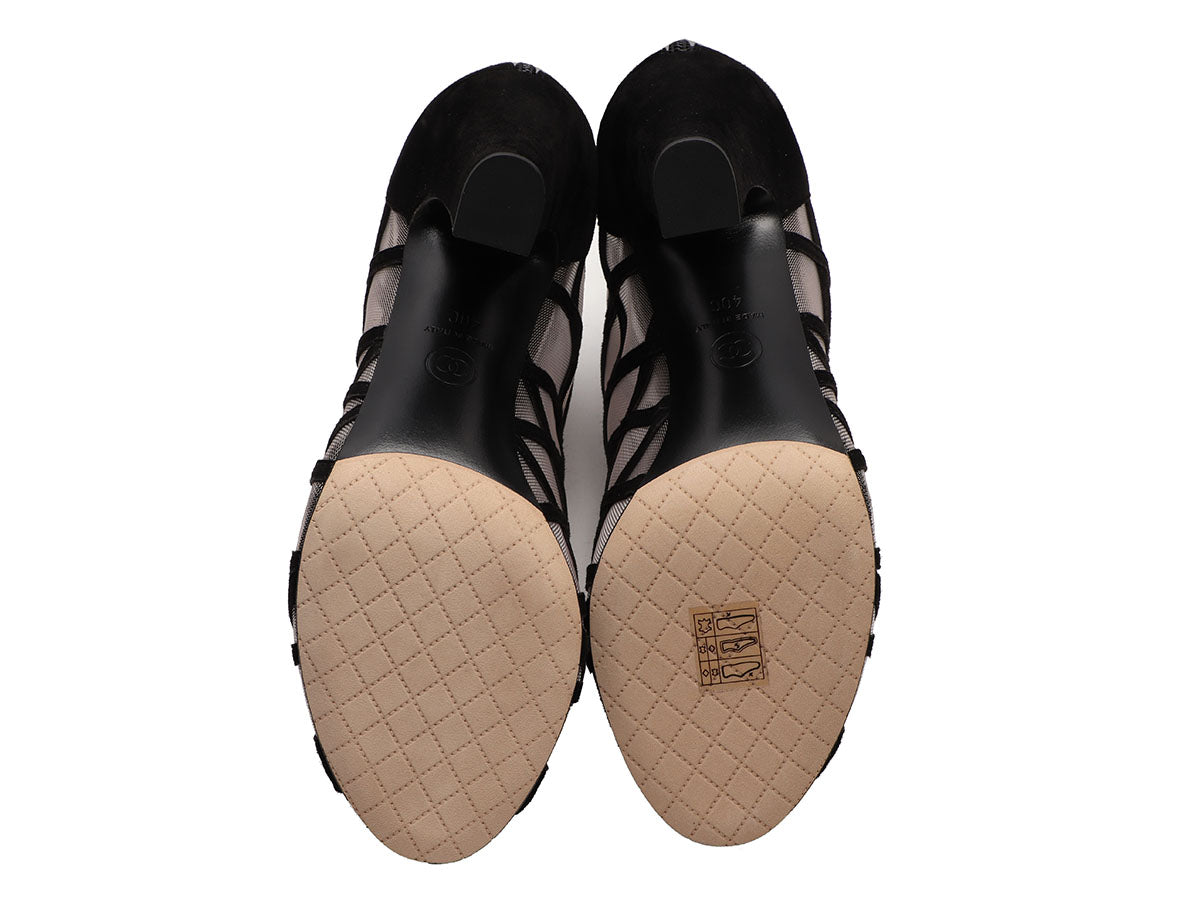 Chanel Boots Black Leather ref657071  Joli Closet