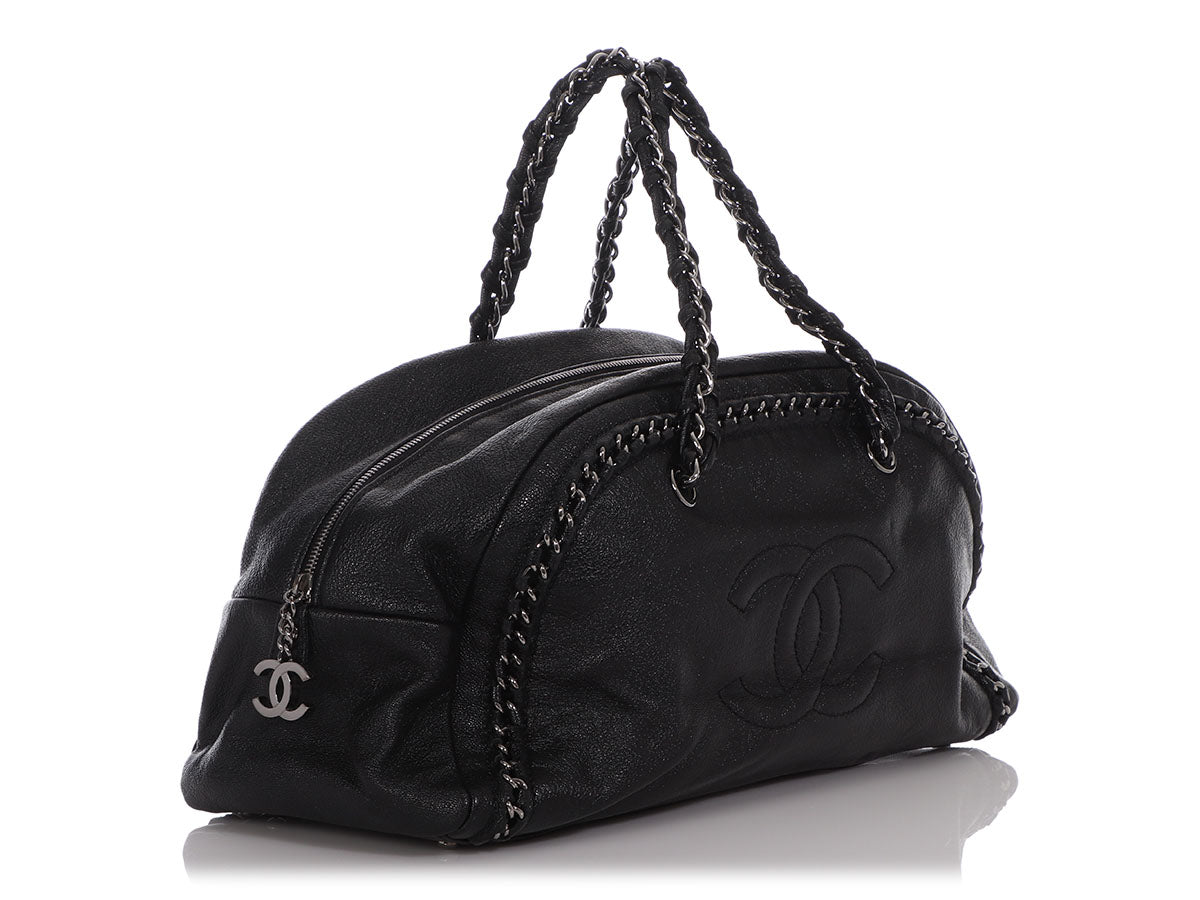 Chanel Patent CC Bowler Bag