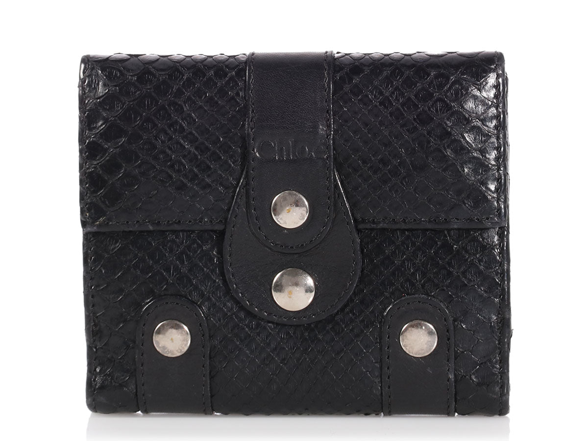 Gucci Snakeskin Wallet on Chain - Ann's Fabulous Closeouts