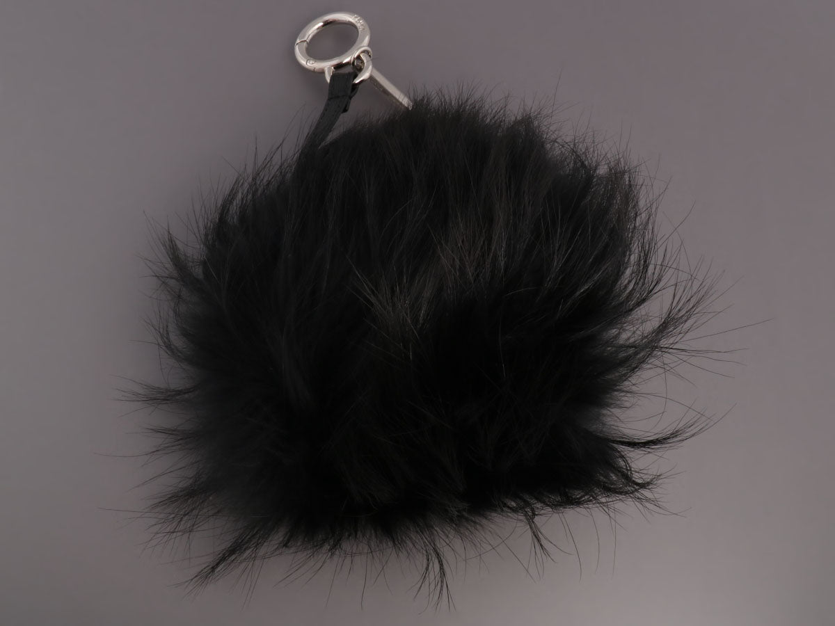 Fendi FF Logo Pouch Bag Charm - Black Bag Accessories, Accessories -  FEN273371