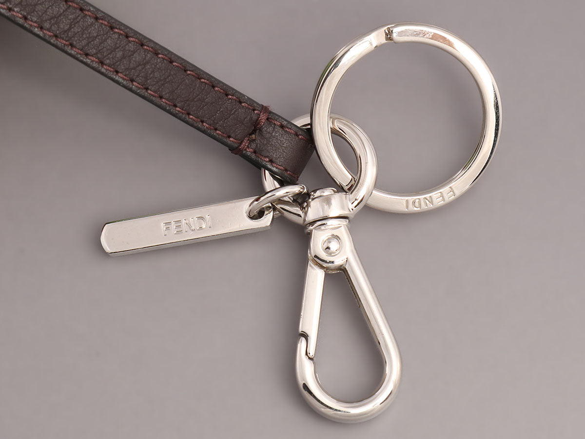 Auth FENDI Monster Bag Charm Key Ring Pouch Pink/Multicolor Nylon/Fur -  e54388 | eBay