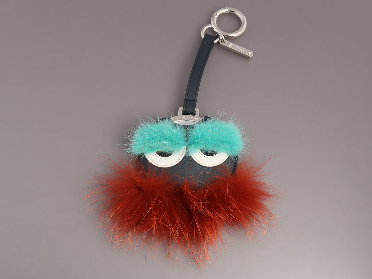 Fendi Bag Bug Mirror Charm - Ann's Fabulous Closeouts