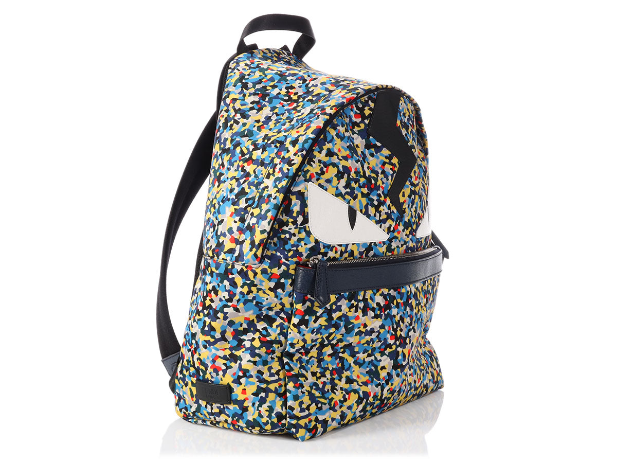 Fendi Confetti Monster Backpack - Ann's Fabulous Closeouts