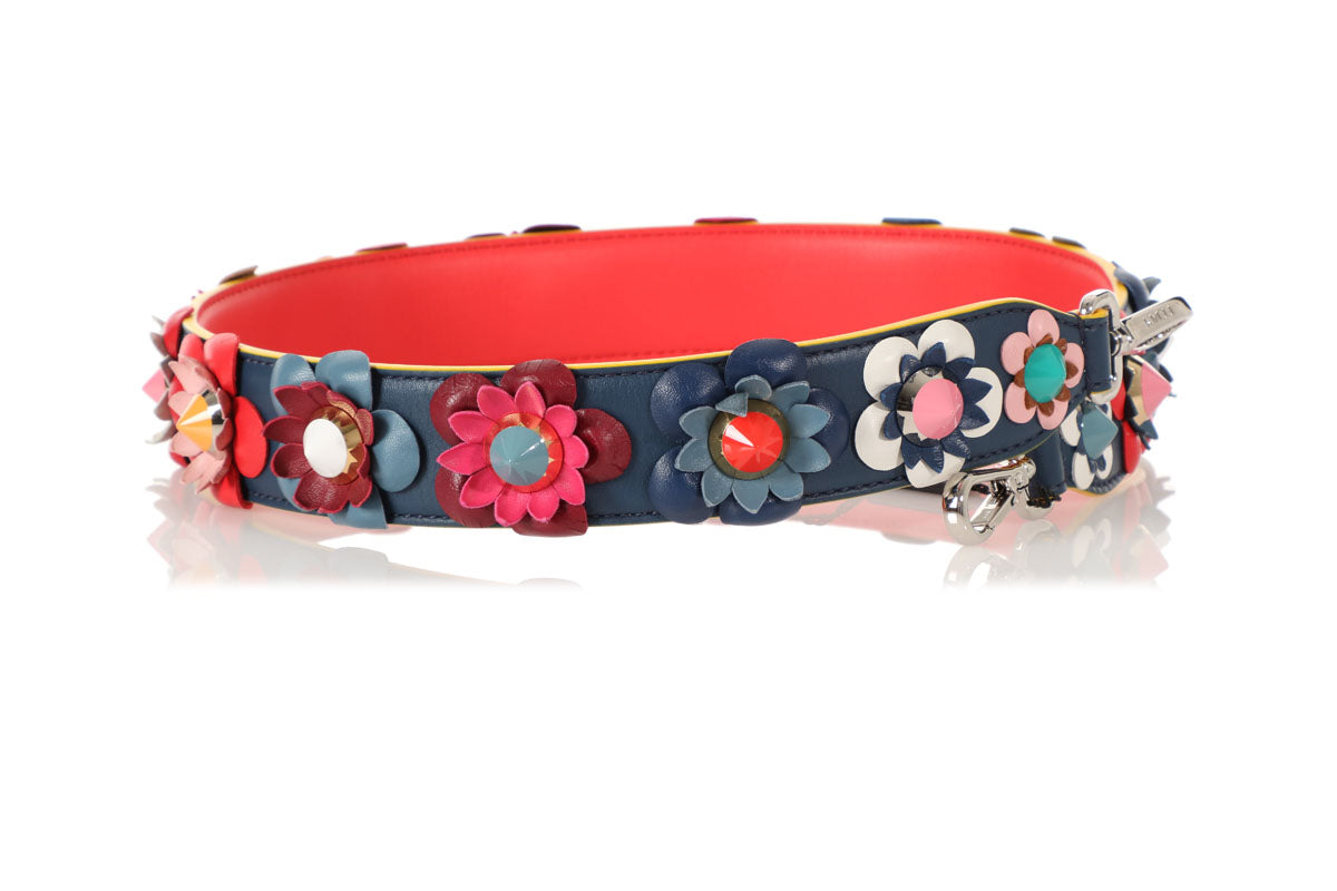 Fendi Flower Strap You Bag Strap - Ann's Fabulous Closeouts