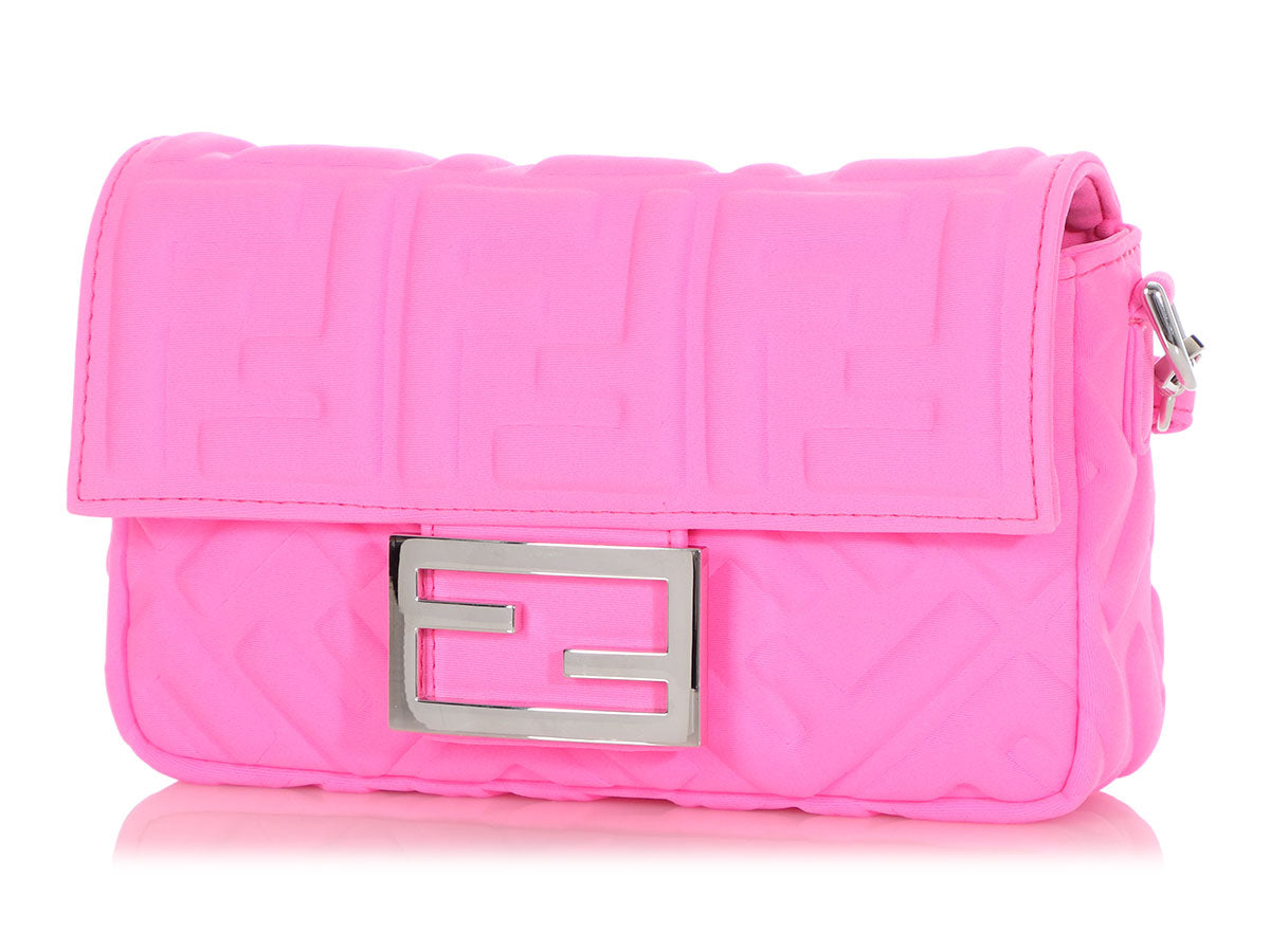 Baguette Mini Leather Pink