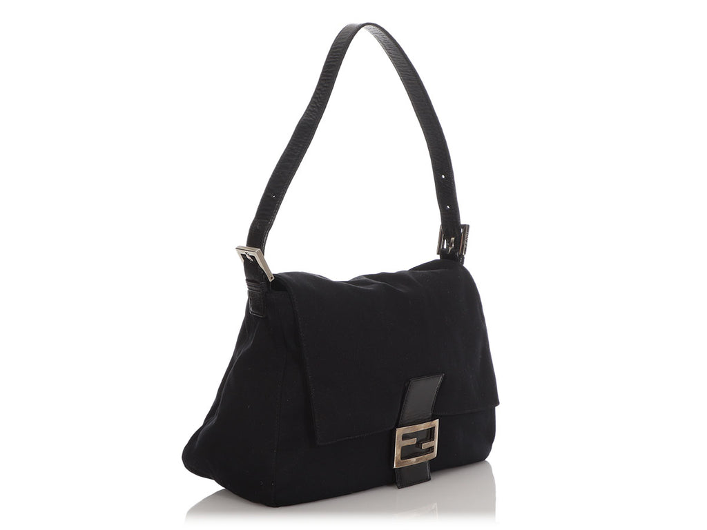 Fendi Black Fabric Mama Bag