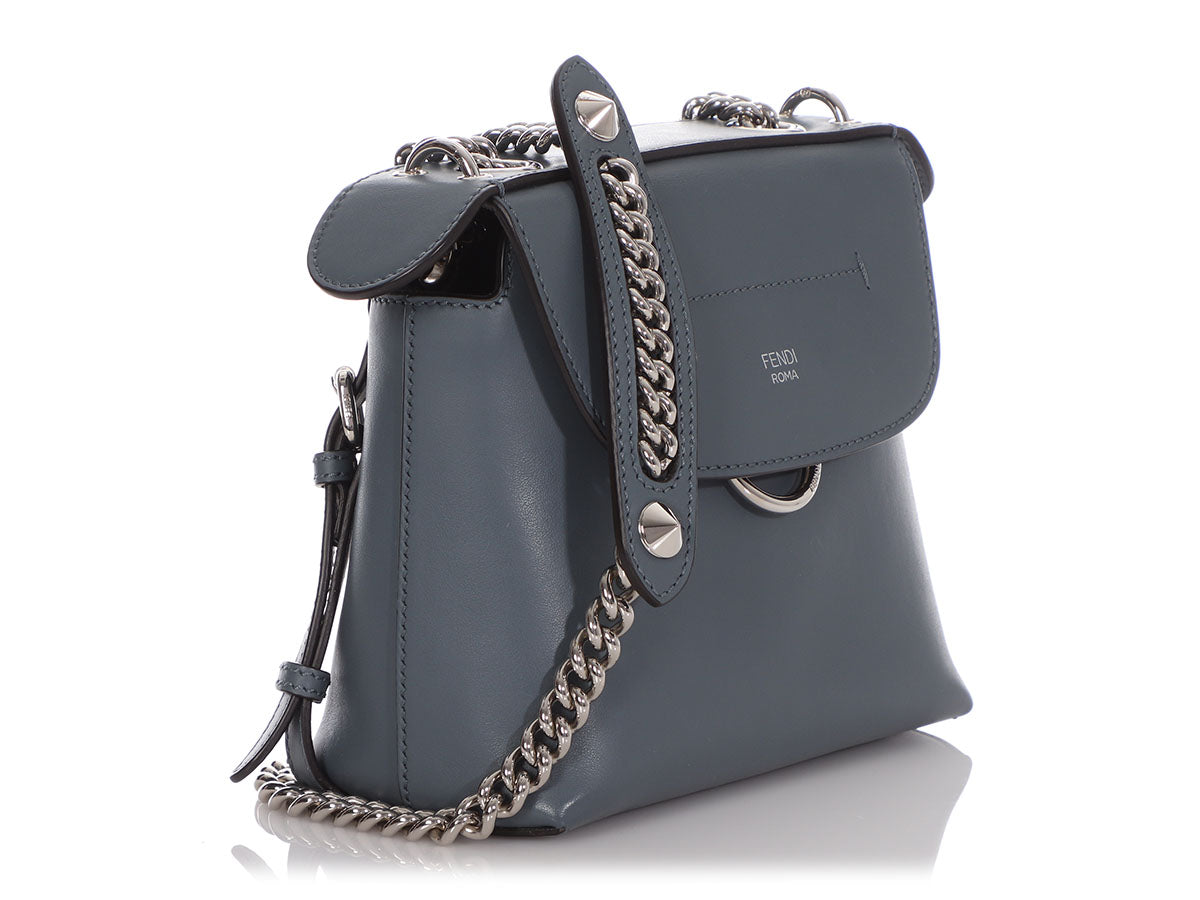 fendi mini backpack sale Fendi Mini Gray Calfskin Back To School Convertible Backpack