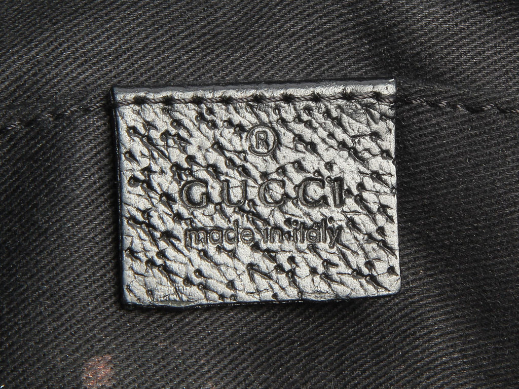 Gucci Black Logo Nailhead Pochette