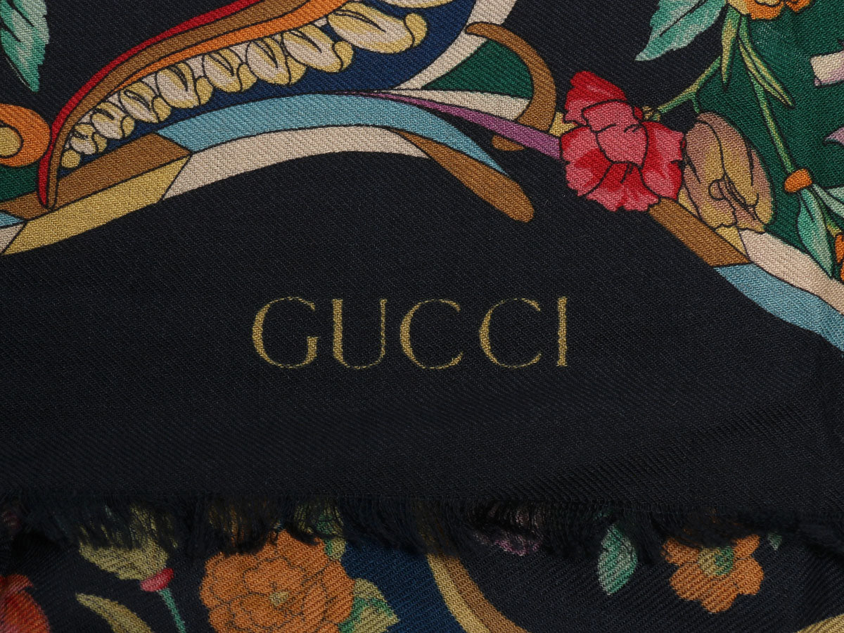 Gucci Wool-Blend Scarf w/ Tags