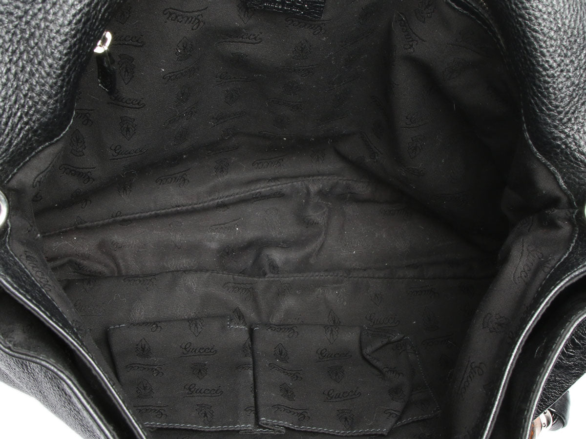 Gucci Bamboo Croisette Evening Bag - Black Evening Bags, Handbags -  GUC1057094