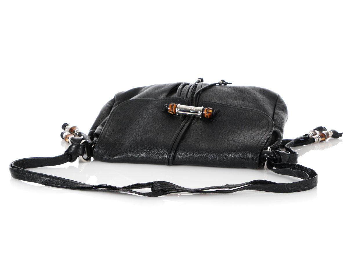 Gucci Croisette Bamboo Bag - Neutrals Shoulder Bags, Handbags - GUC1054695
