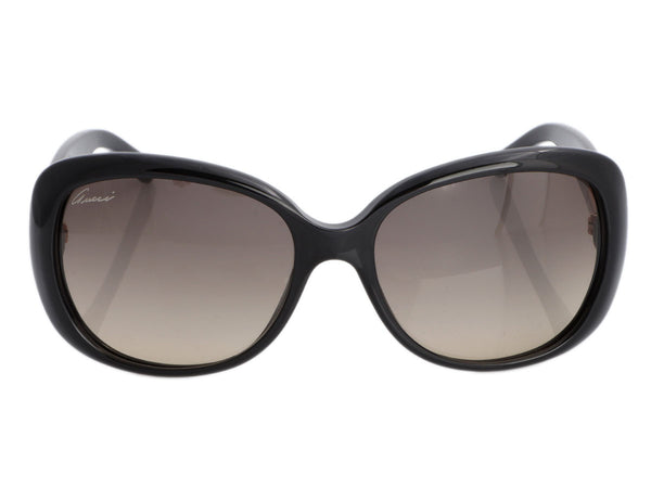 Gucci Brown Tortoiseshell Round Sunglasses - Ann's Fabulous Closeouts