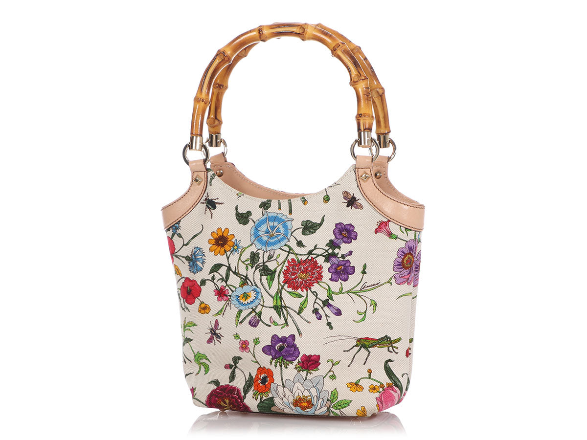 Gucci, Bags, New Gucci Beauty Bloom Beige Black Floral Clutch Bag