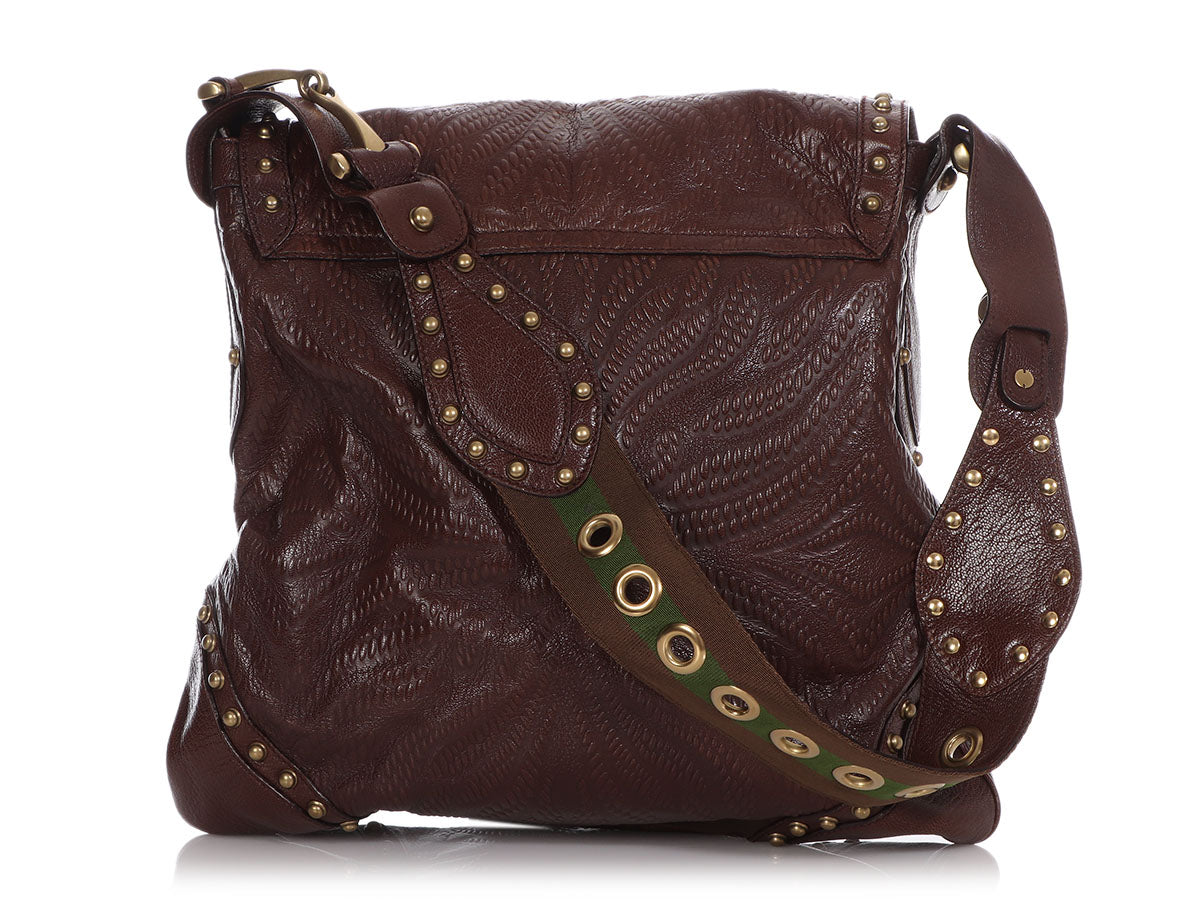Gucci Studded Leather Handbag
