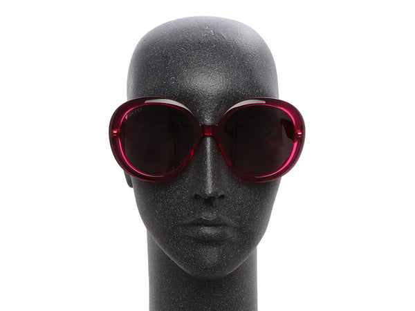 Gucci Oversized Red Sunglasses