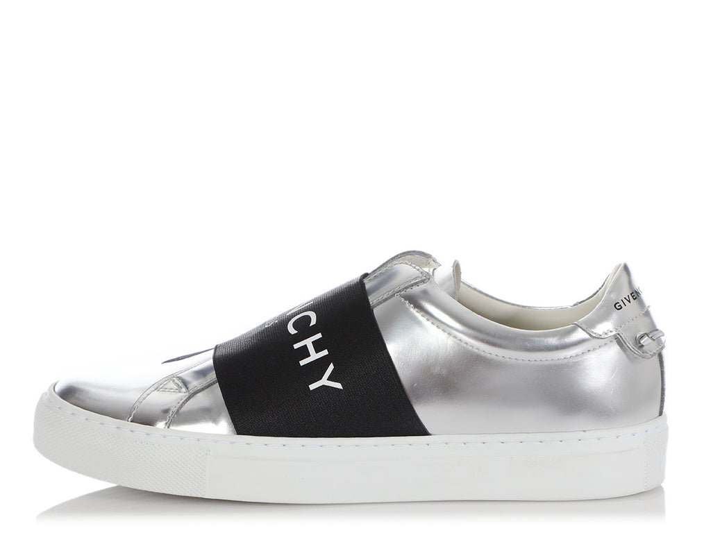 Givenchy Silver Urban Street Sneakers