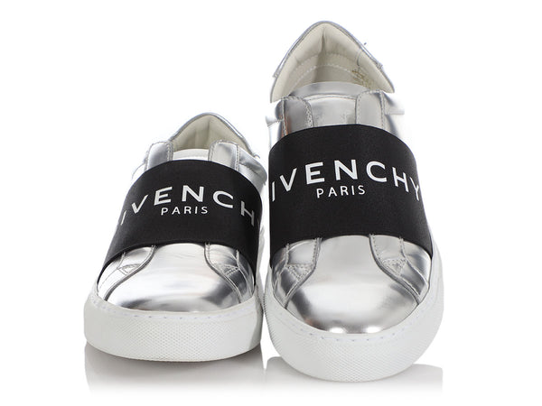 Givenchy Silver Urban Street Sneakers