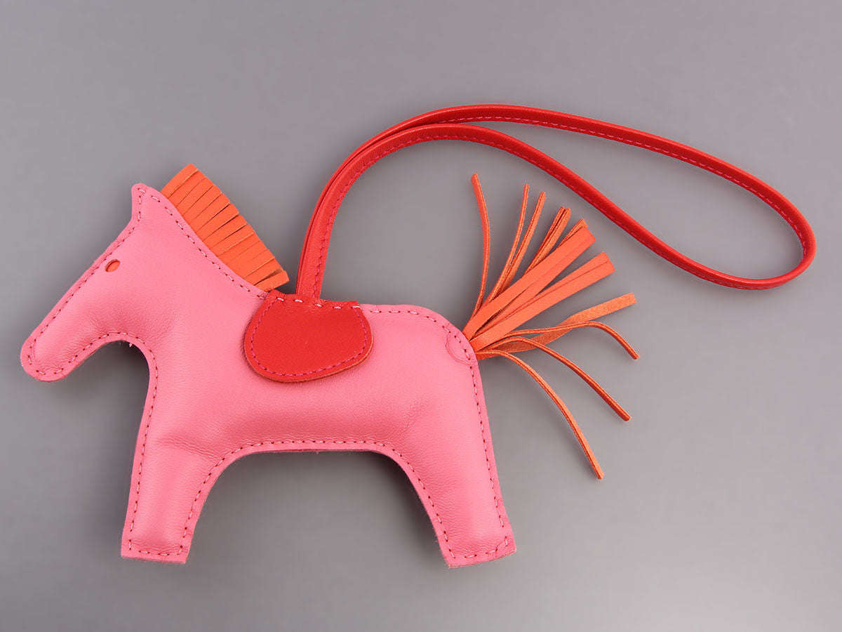 Hermes Bag Charms Rodio Pink, Pink, One Size