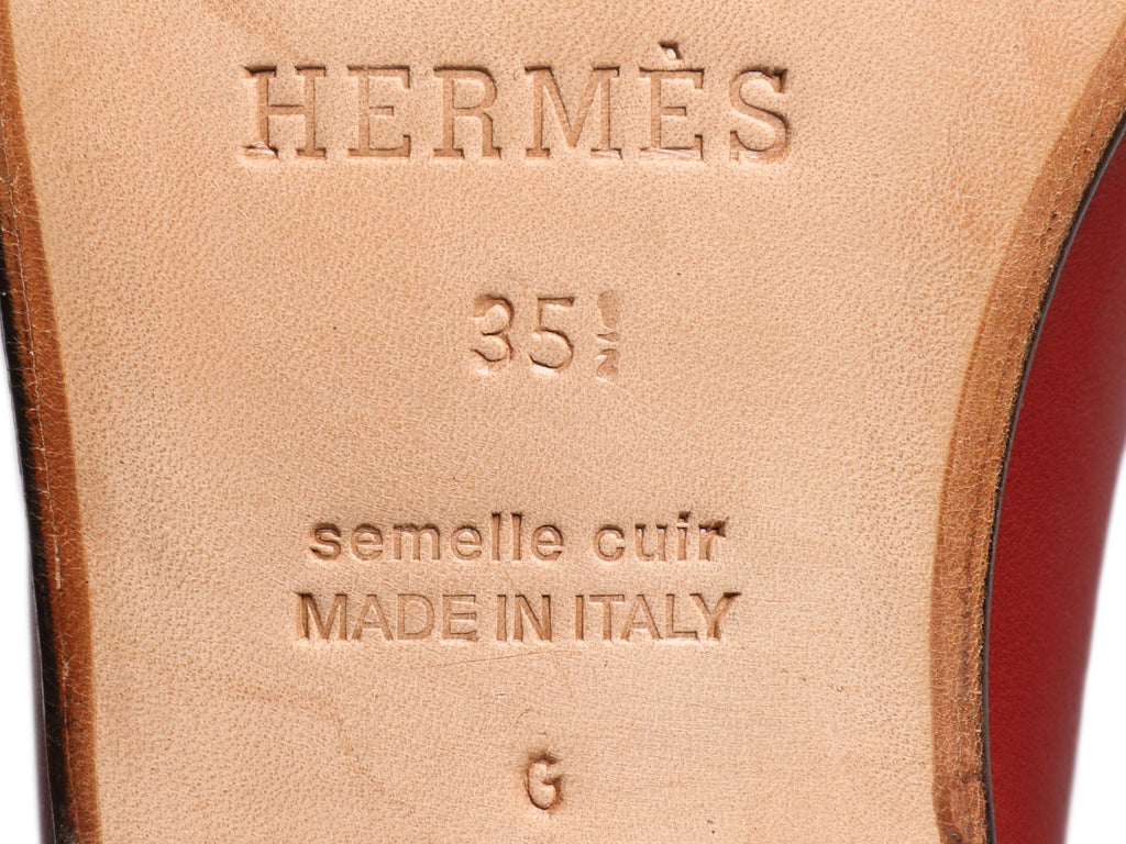 Hermès Burgundy Jumping Boots