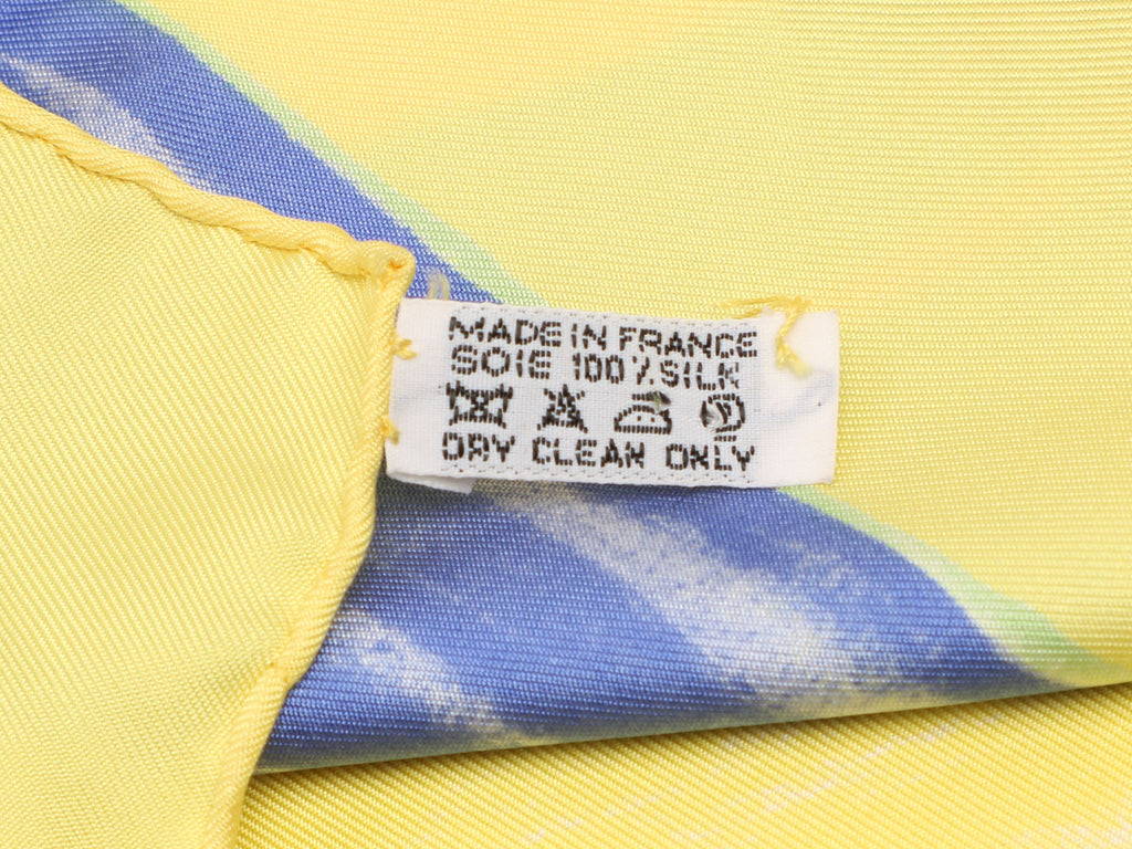 Hermès Smiles in the Third Millenary Silk Scarf 90cm